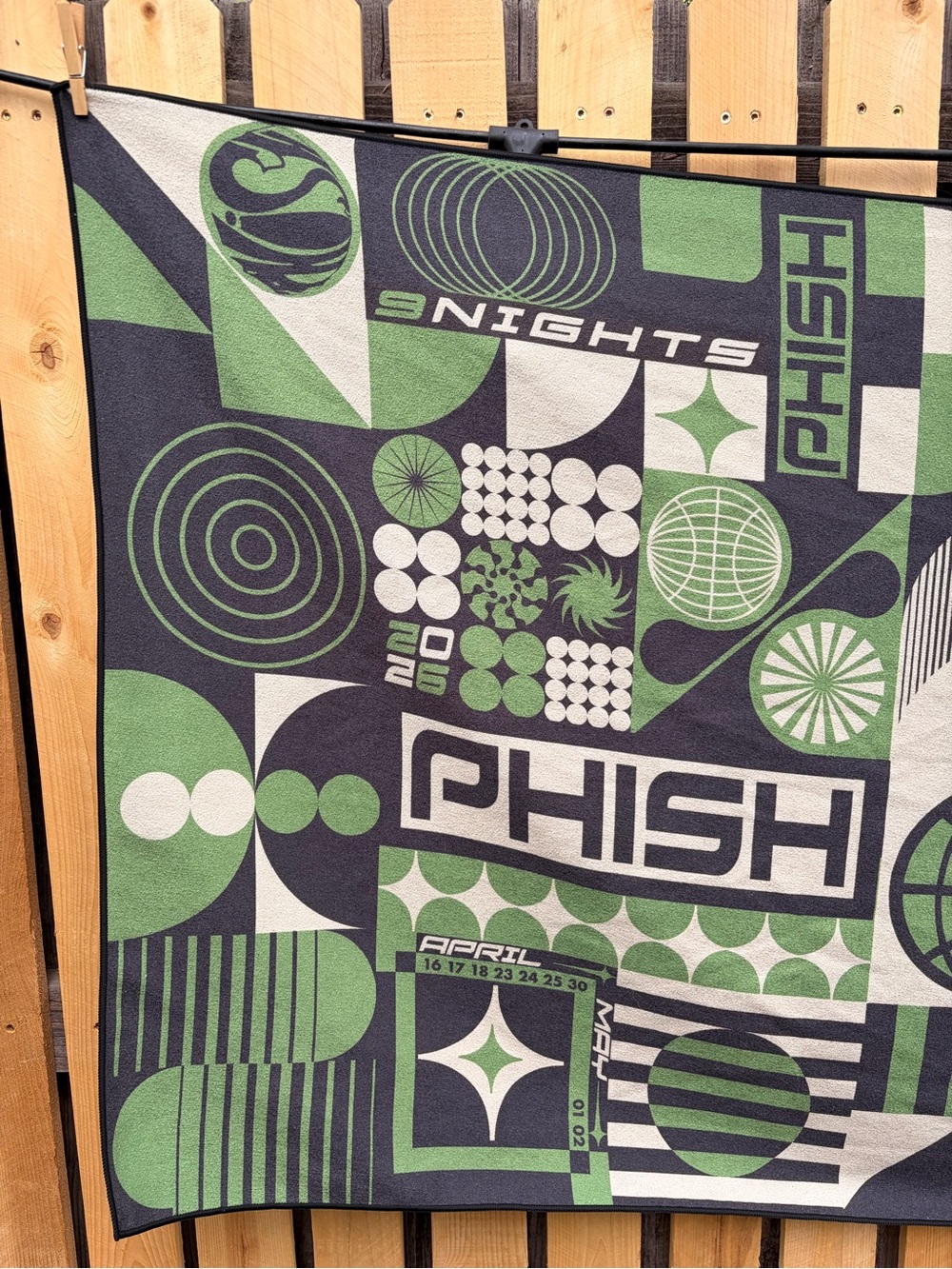Phish Sphere 2026 Towel April May Las Vegas - Picture 5 of 10